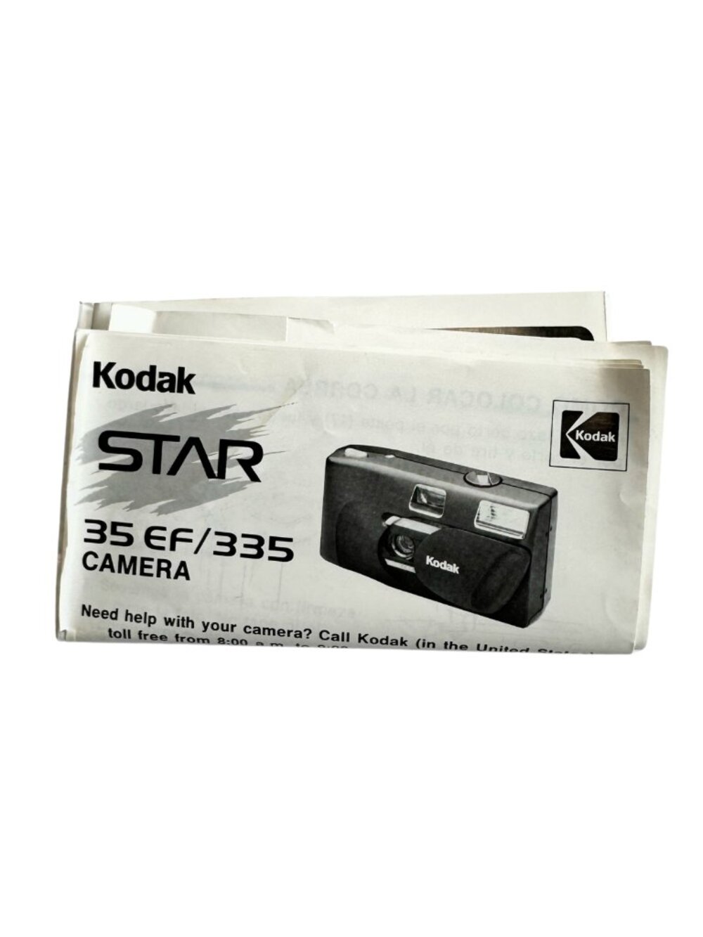Kodak Star 35 EF/335 35mm Point & Shoot Film Camera - MANUAL ONLY